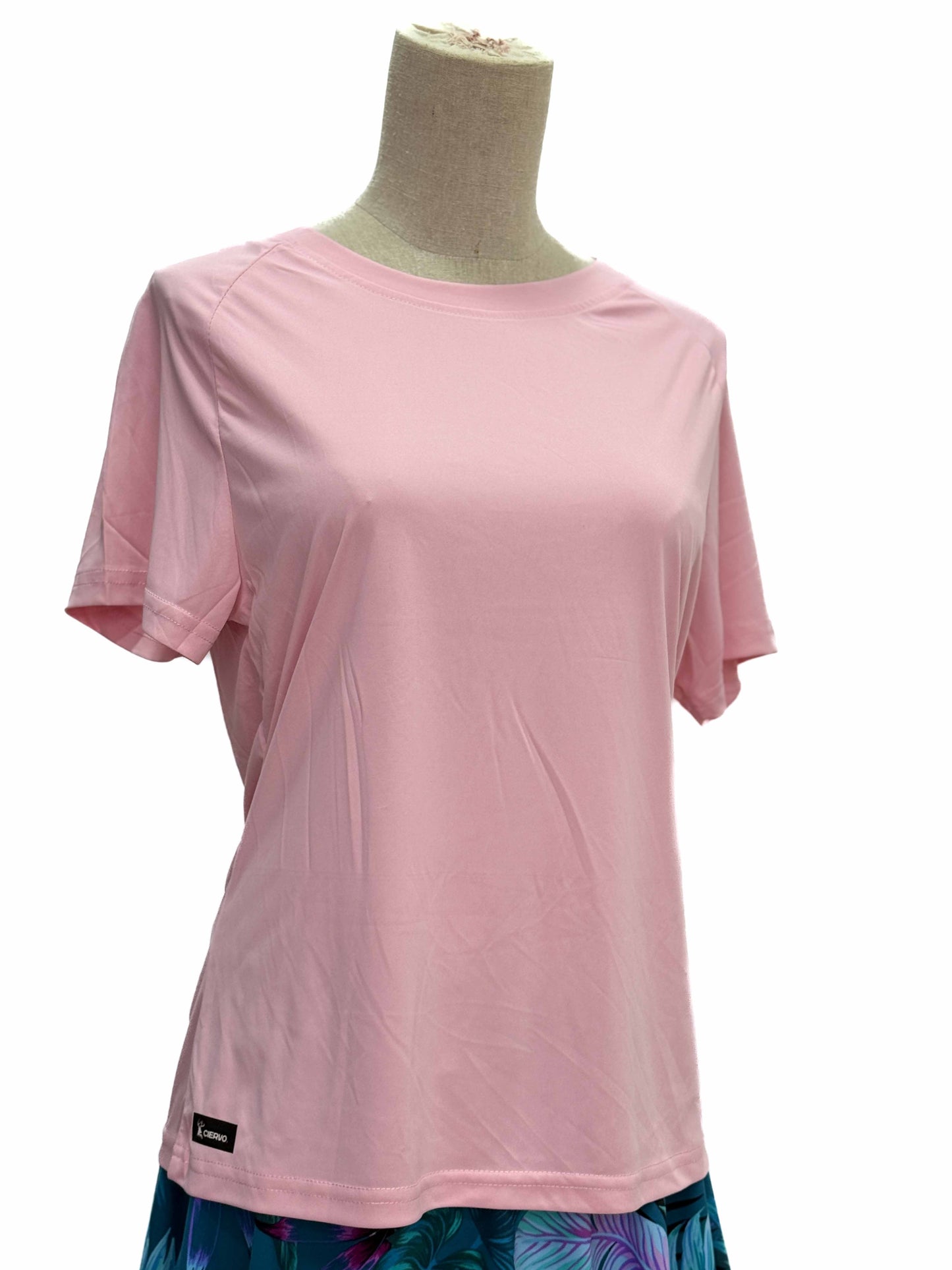 Polera Deportiva Cool Dry Mujer Rosa