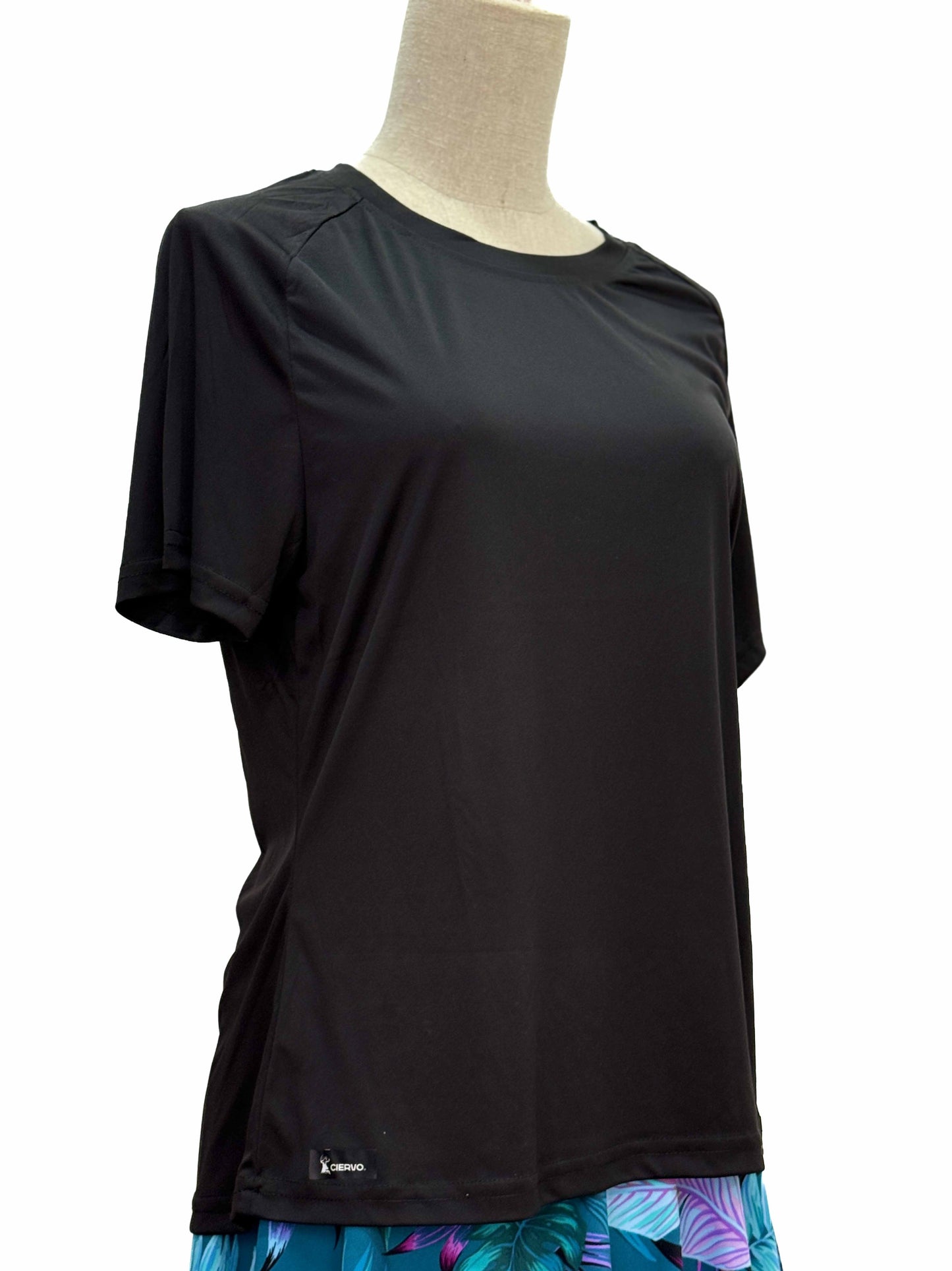 Polera Deportiva Cool Dry Mujer Negro