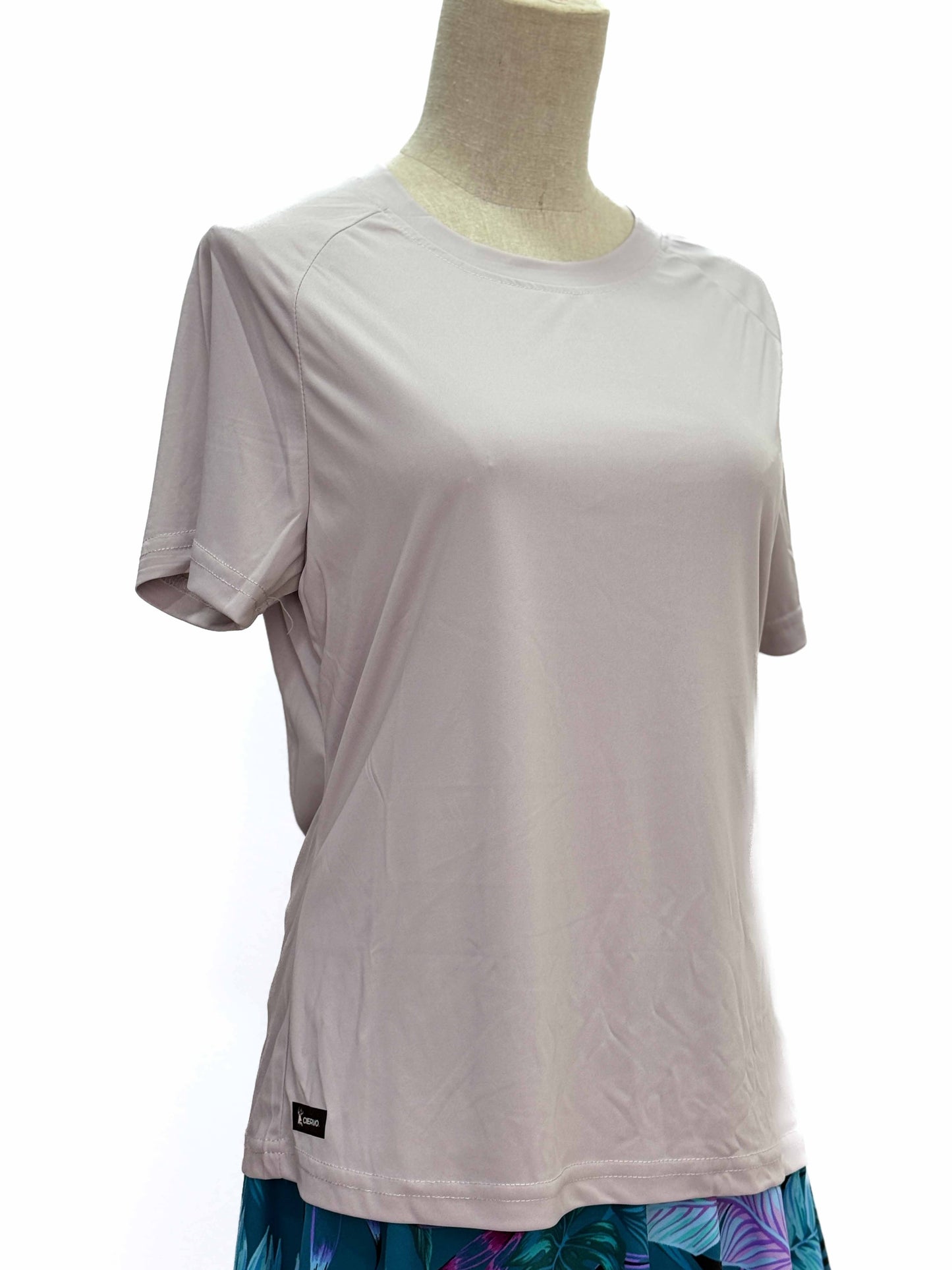 Polera Deportiva Cool Dry Mujer gris