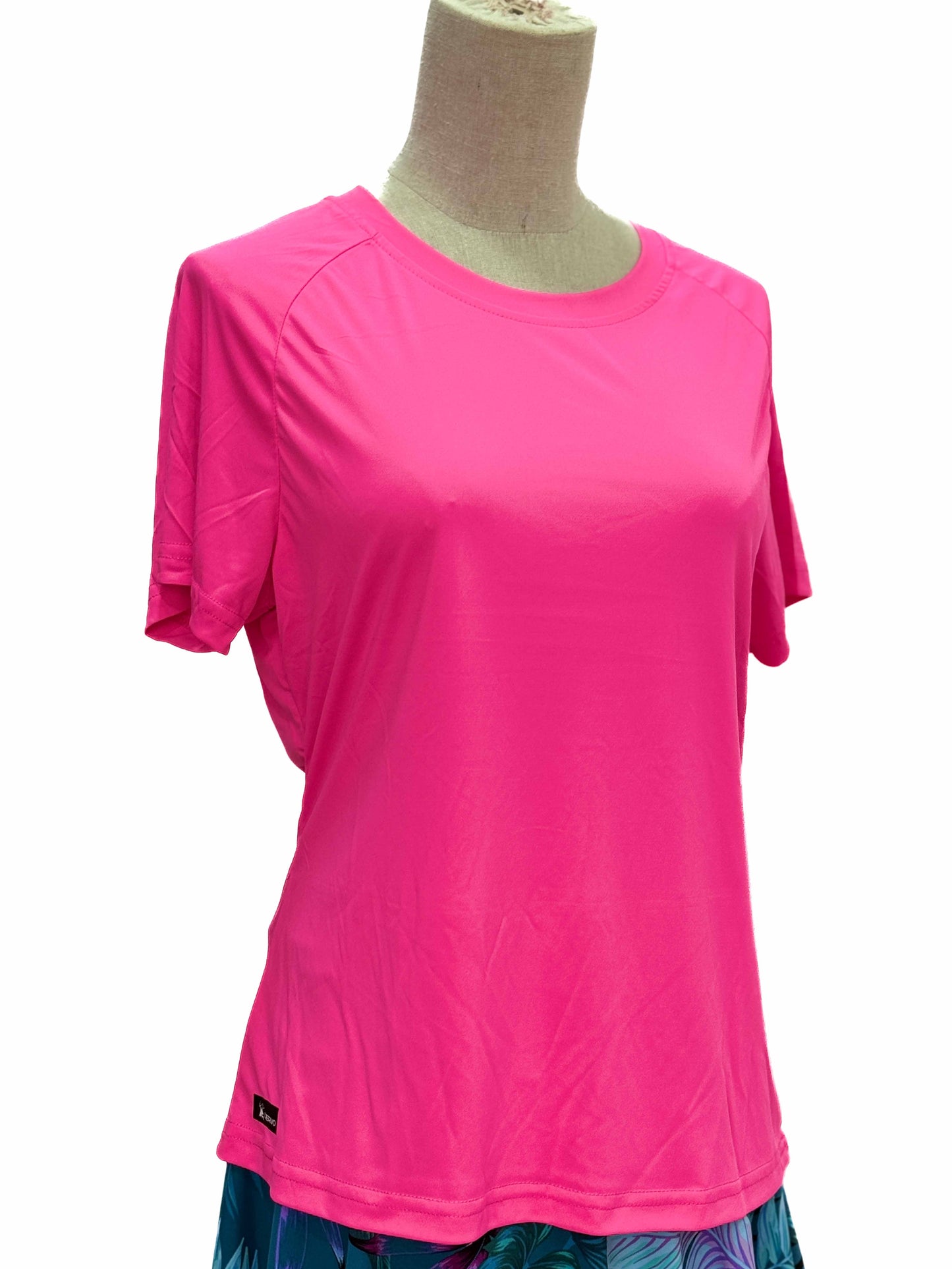 Polera Deportiva Cool Dry Mujer Fucsia