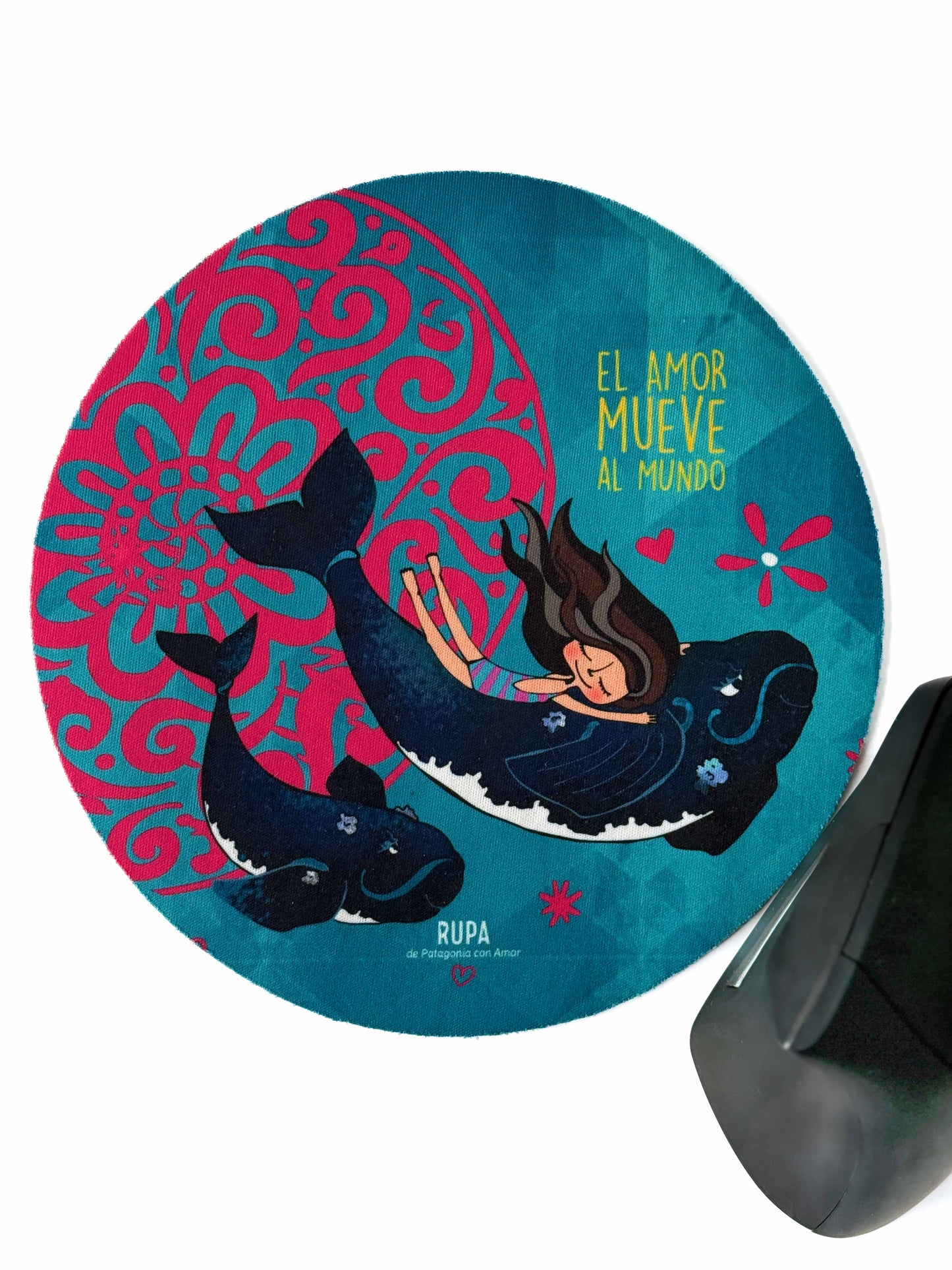 Pad Mouse rupa: el amor mueve al mundo