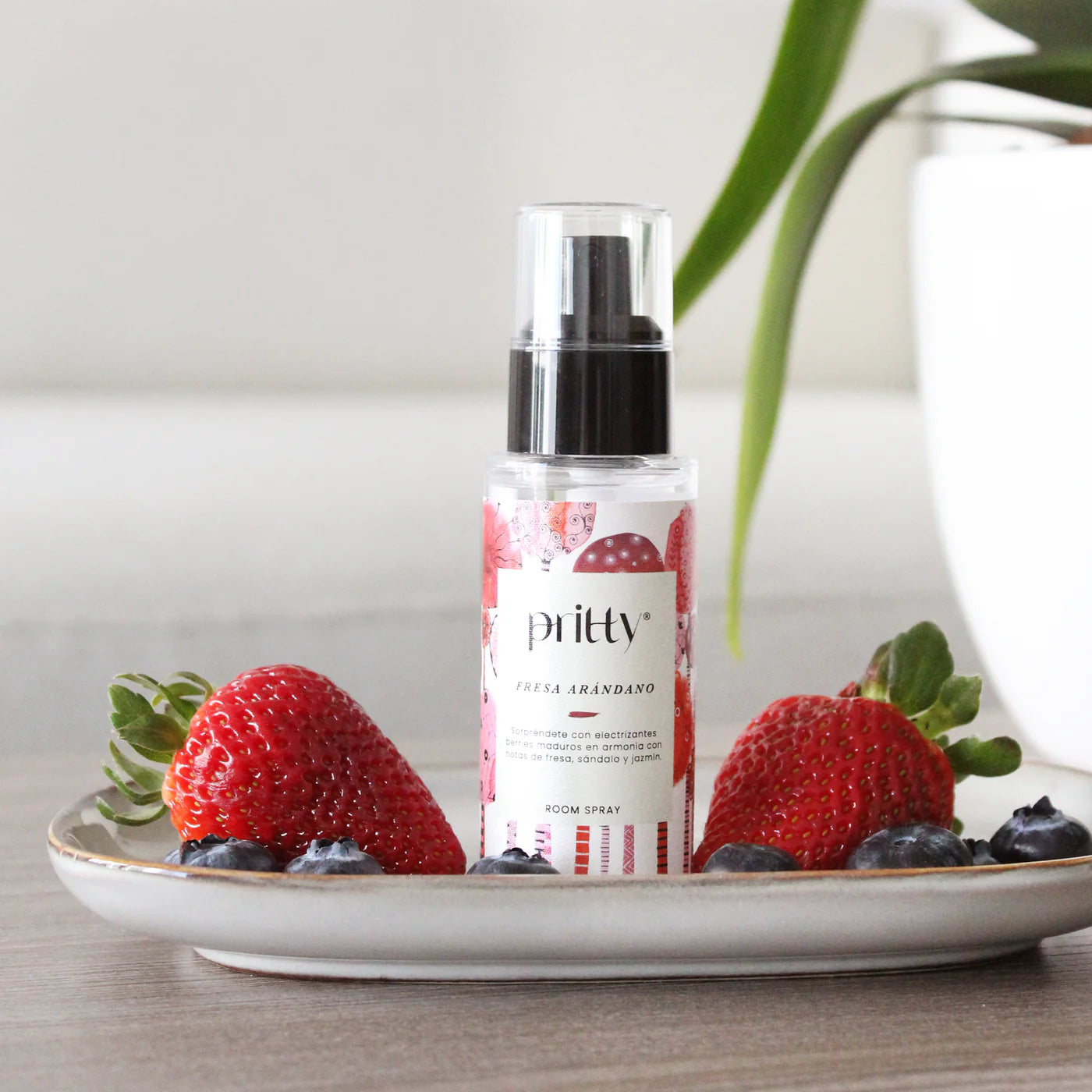 Mini Room Spray Fresa & Arandano 50ml Aromatizante Telas y ambientes