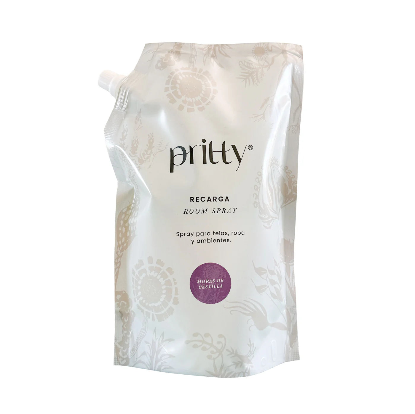 Pritty Design Moras de Castilla Recarga 1 litro - Aromatizante Telas y ambientes