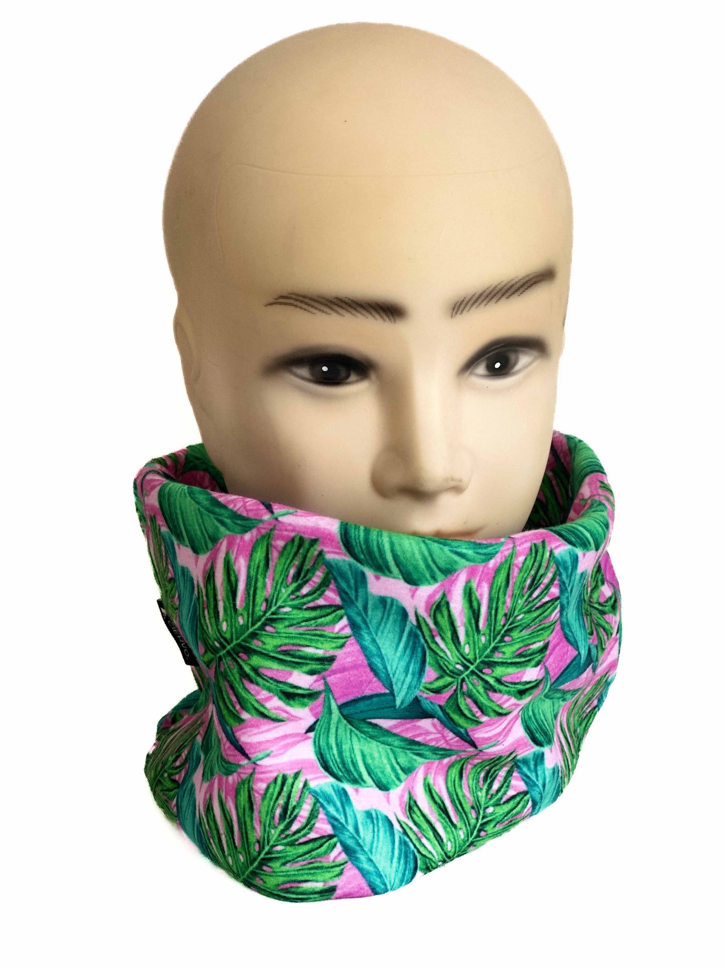 Cuello Polar Unisex Monstera Pink
