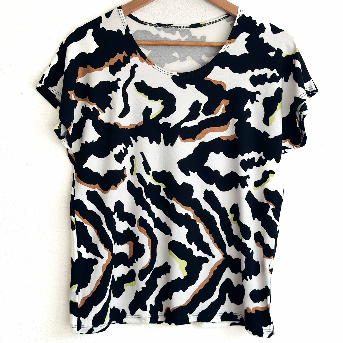 Remera Print white