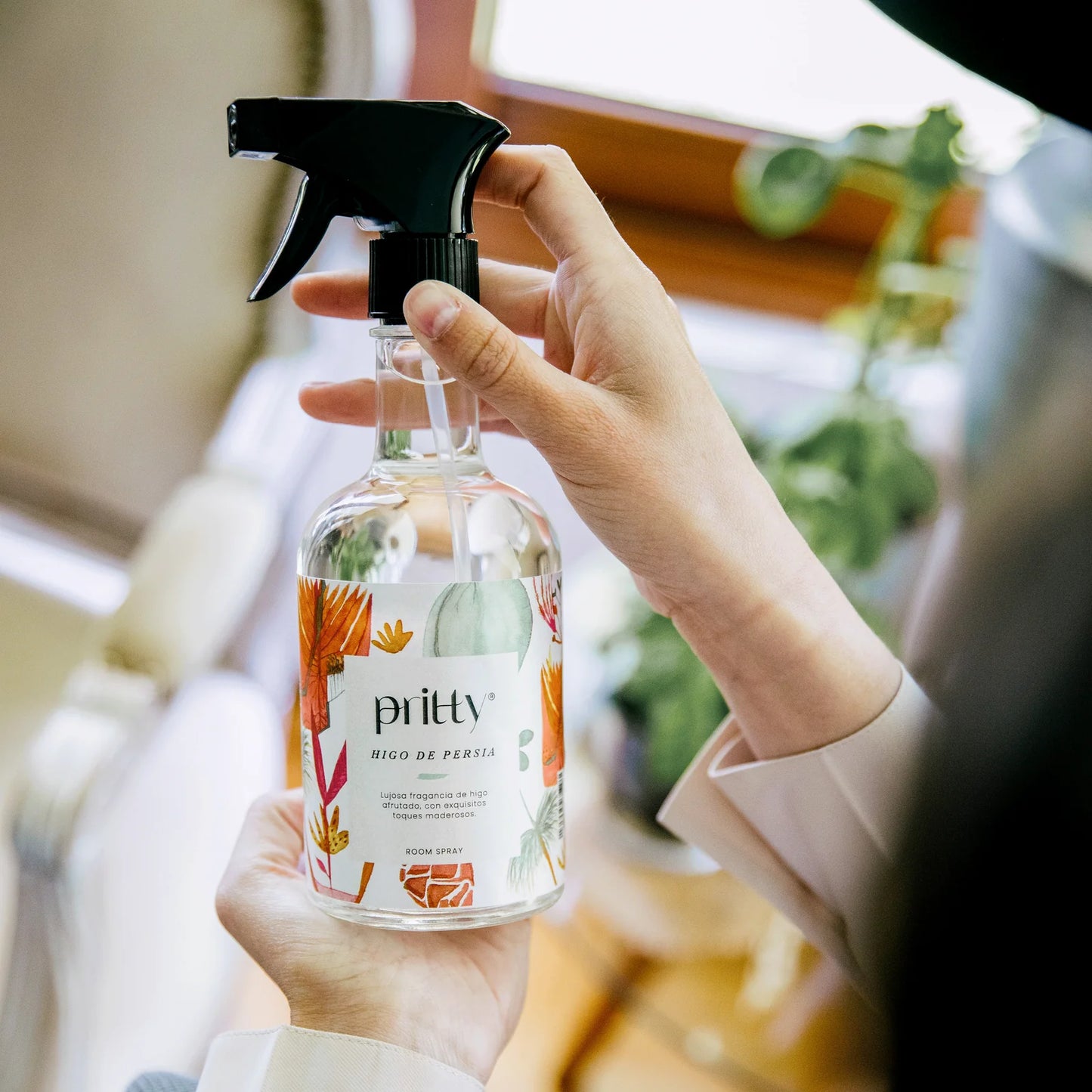 Pritty Design Higo de Persia  375ml- Aromatizante Telas y ambientes