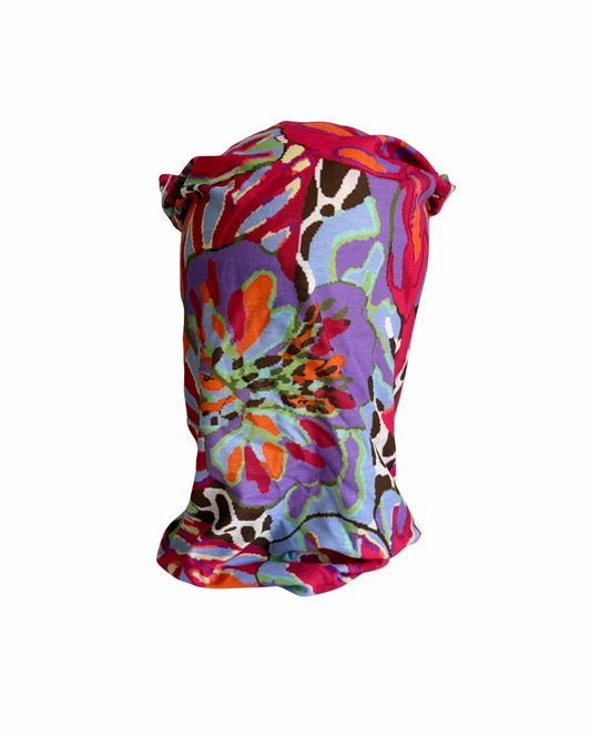 Bandana Buff Unisex Respirable floral print