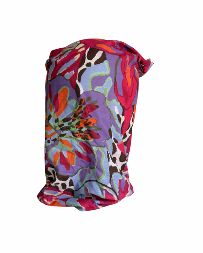 Bandana Buff Unisex Respirable floral print