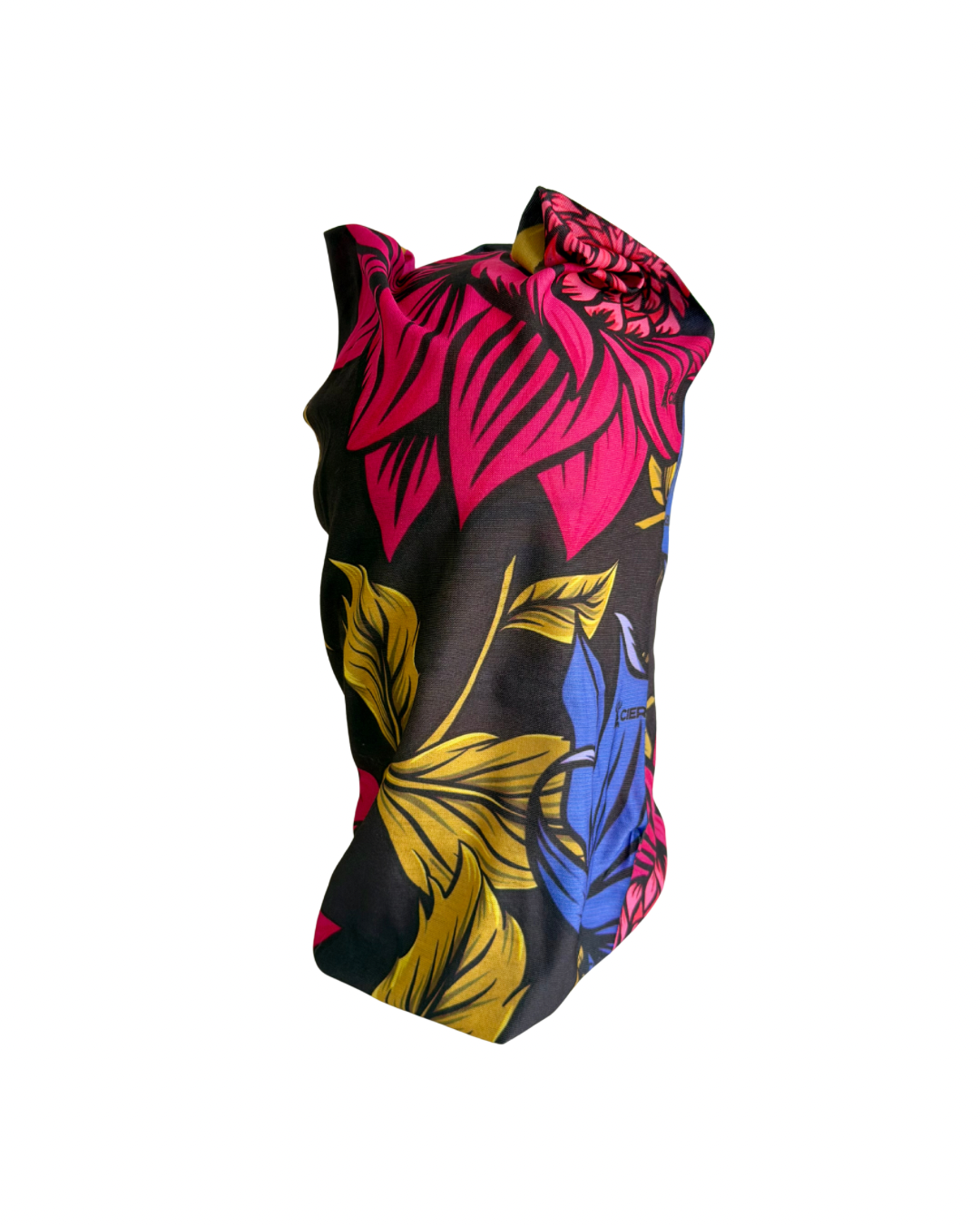 Bandana Buff Unisex Respirable Noche floreada