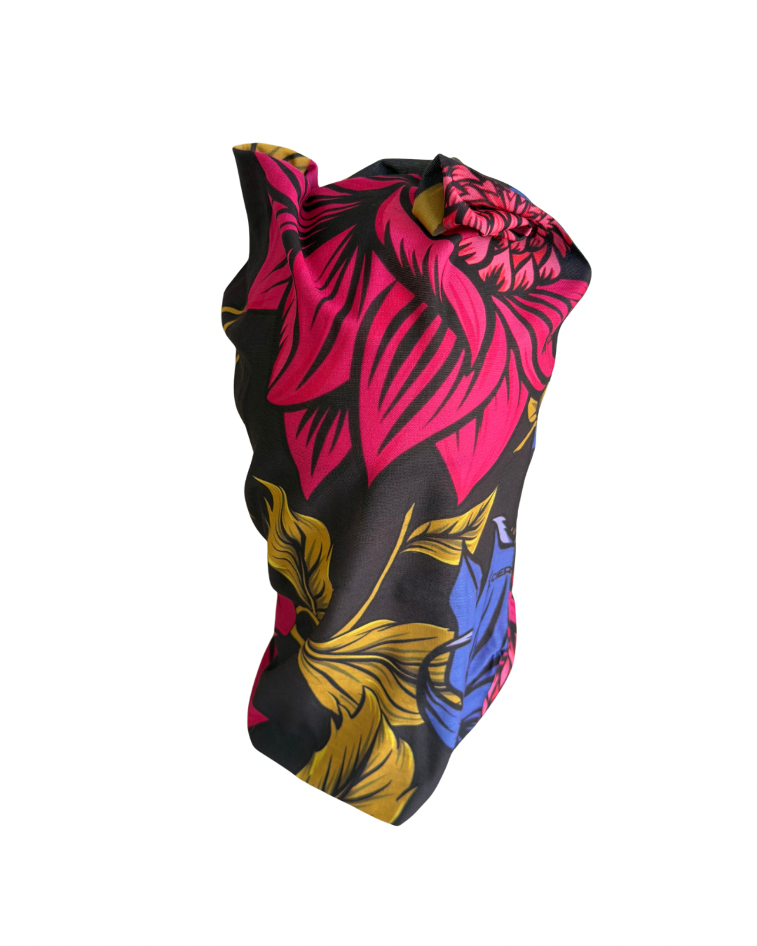 Bandana Buff Unisex Respirable Noche floreada