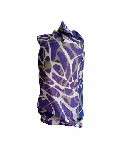 Bandana Buff Unisex Respirable piedra lila