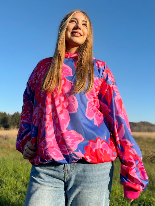 Polerón Hoodie corales