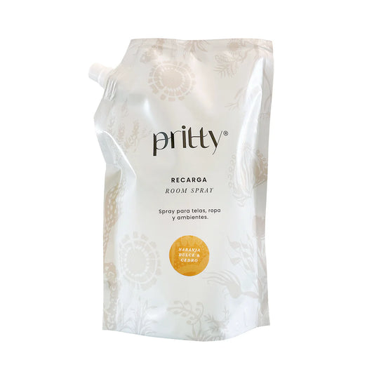 Recarga Room Spray Naranja Dulce y Cedro - Aromatizante Telas y ambientes