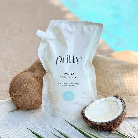 Recarga Room Spray Agua de Coco - Aromatizante Telas y ambientes