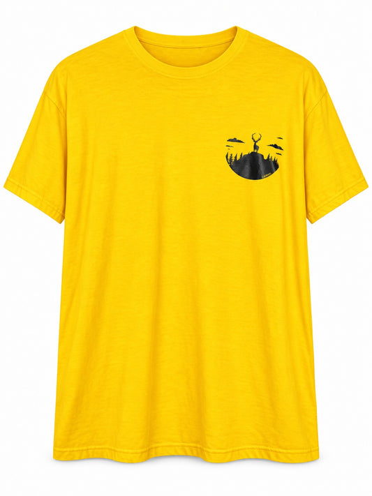 Polera Ciervo Amarilla