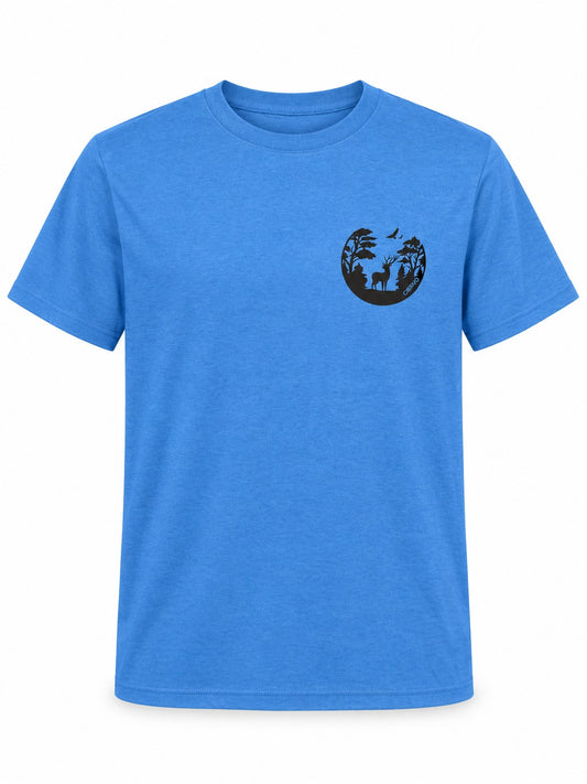 Polera Ciervo Celeste Mar