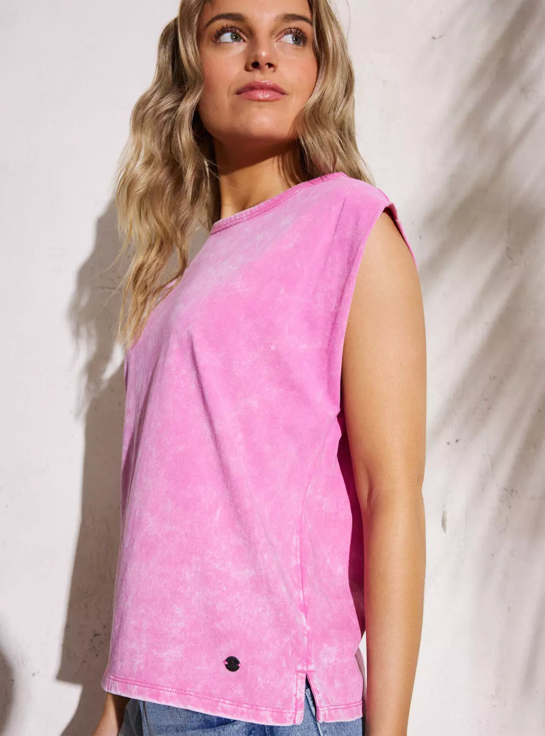 Polera Algodon Aussie Mujer Rosa
