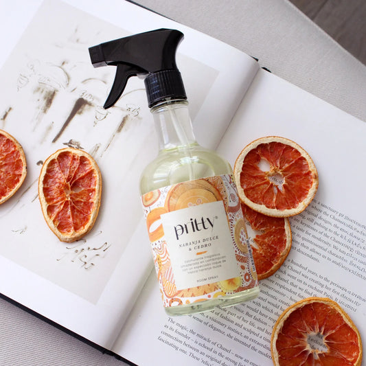Pritty Design Naranja Dulce & Cedro 375ml- Aromatizante Telas y ambientes