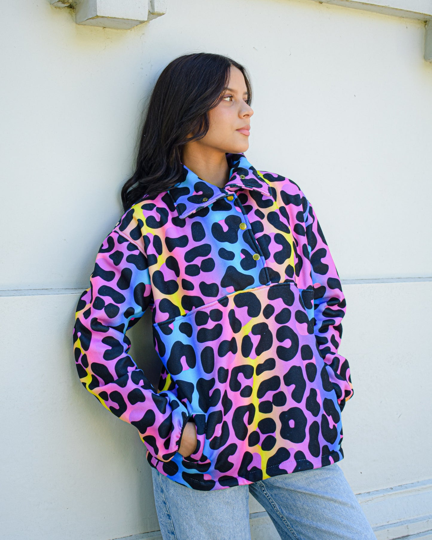 Polar Outdoor print purple