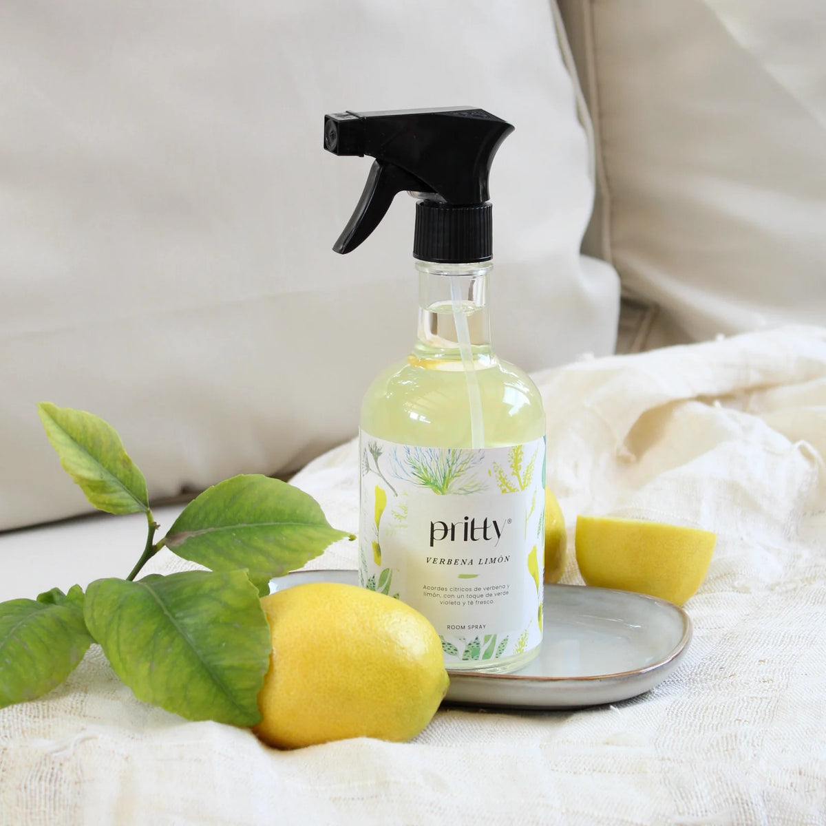 Pritty Pritty Design Verbena & Limon 375ml- Aromatizante Telas y ambientes ...