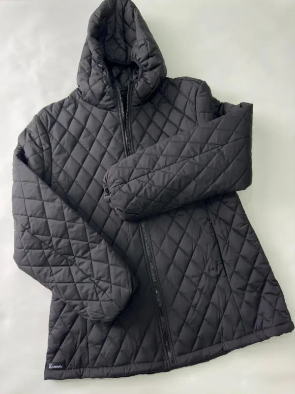 Parka Impermeable Negra