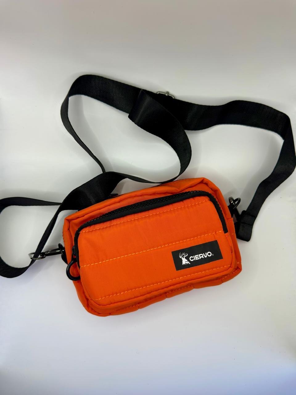 Riñonera Bandolera Convertible Naranja