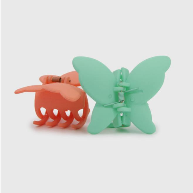 Set Tiburones Mariposas Menta/Salmon