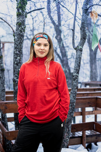 Micro Polar Rojo Unisex