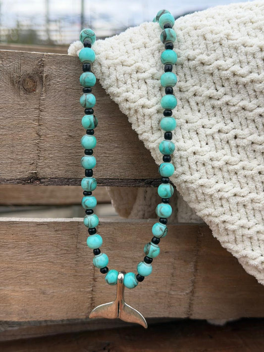 Collar Cola de Ballena Calipso Marmoleado