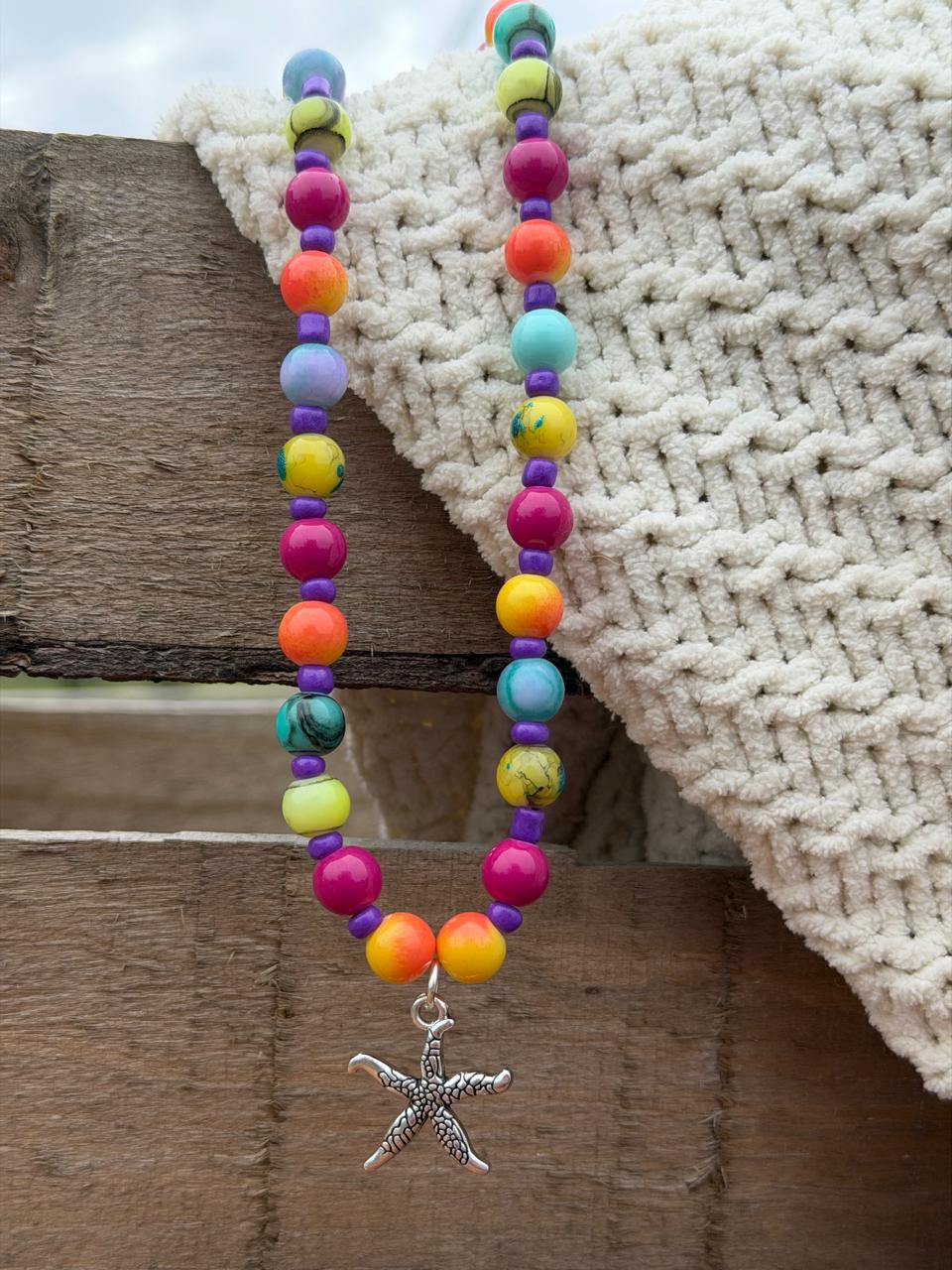 Collar  Estrella de Mar Multicolor