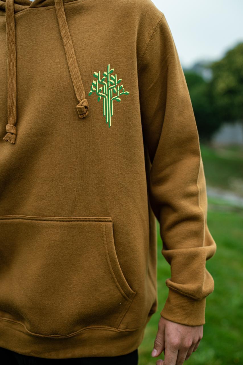 Polerón hoodie alerce unisex