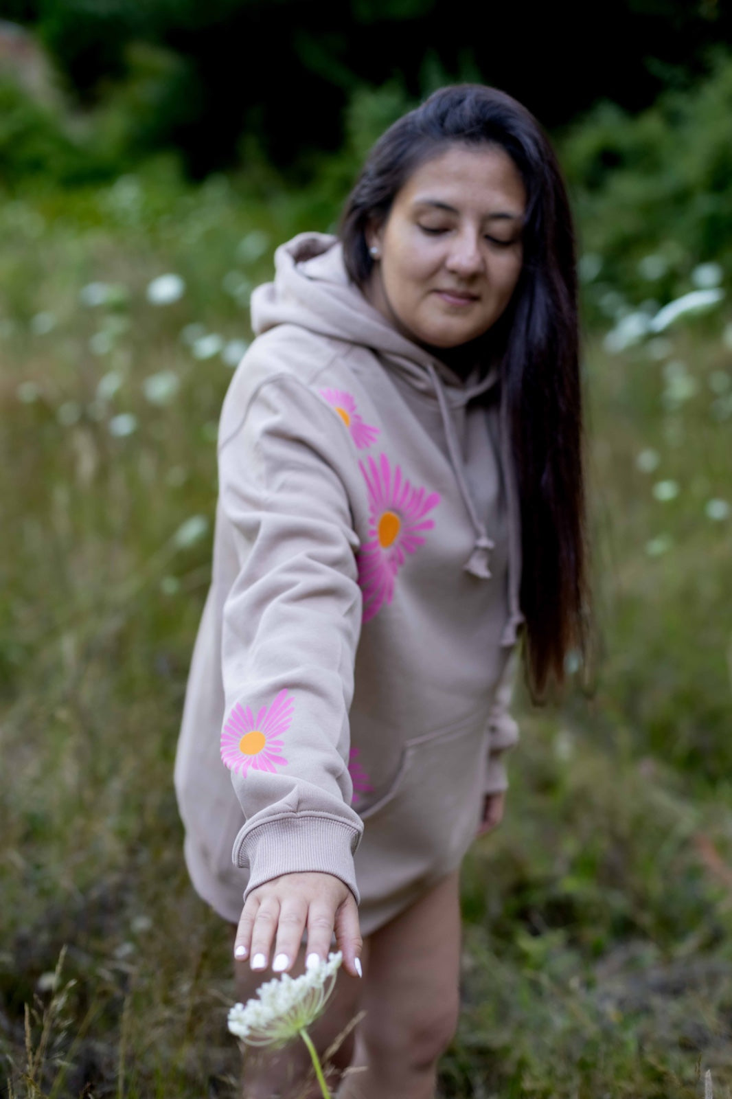 Poleron Unisex Canguro Alameda Beige